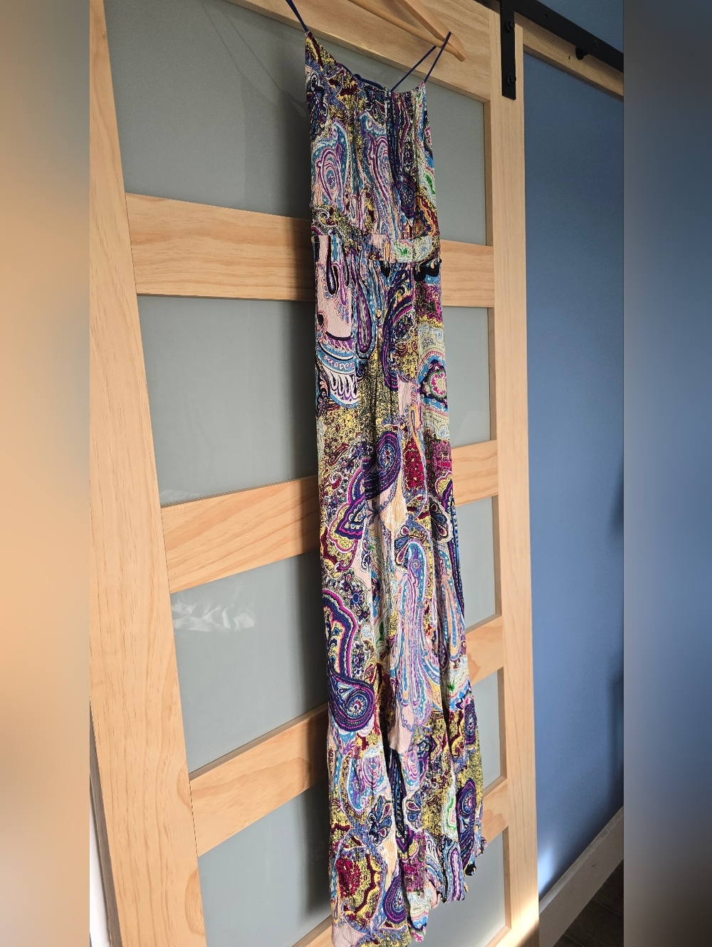 Umgee Boho Paisley Maxi Dress - Multicolor